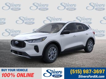 2025 Oxford White Ford Escape Active SUV AWD 1.5L EcoBoost Engine 4 Door Automatic