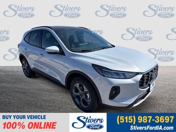 2025 Space Silver Metallic Ford Escape Hybrid ST-Line Select AWD SUV Automatic (CVT) EcoBoost 2.0L I4 GTDi DOHC Turbocharged VCT Engine