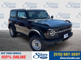 2025 Shadow Black Ford Bronco Base 4X4 2 Door Automatic