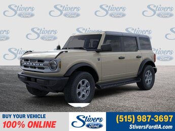 2025 Desert Sand Ford Bronco Big Bend 4X4 Automatic 2.3L EcoBoost I-4 Engine