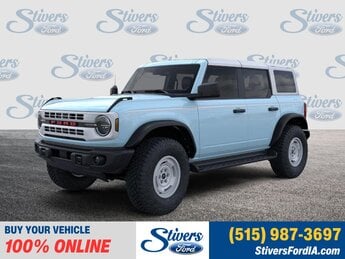 2025 Ford Bronco Heritage Edition Manual 2.7L EcoBoost V6 Engine SUV