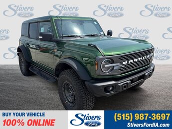 2025 Ford Bronco Badlands Automatic 4X4 2.7L EcoBoost V6 Engine 4 Door
