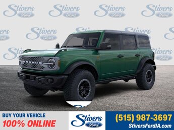 2025 Ford Bronco Badlands 4 Door 4X4 SUV 2.7L EcoBoost V6 Engine