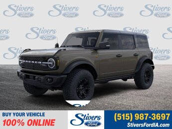 2025 Marsh Gray Ford Bronco Badlands 4X4 4 Door Manual 2.7L EcoBoost V6 Engine SUV