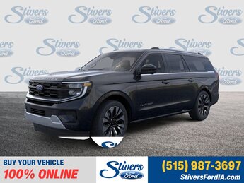 2025 Ford Expedition Max Platinum Automatic 4 Door SUV EcoBoost 3.5L V6 GTDi DOHC 24V Twin Turbocharged Engine 4X4