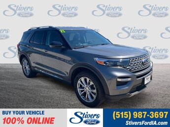 2021 Ford Explorer Limited SUV Automatic 4 Door 4X4 2.3L EcoBoost I-4 Engine
