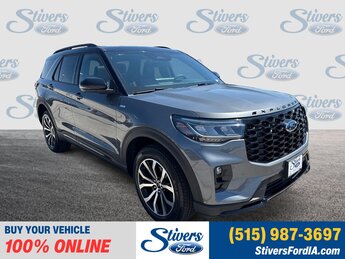 2025 Ford Explorer ST-Line 2.3L EcoBoost I-4 Engine Automatic 4X4 SUV 4 Door