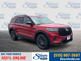 2025 Ford Explorer ST-Line 2.3L EcoBoost I-4 Engine SUV 4 Door