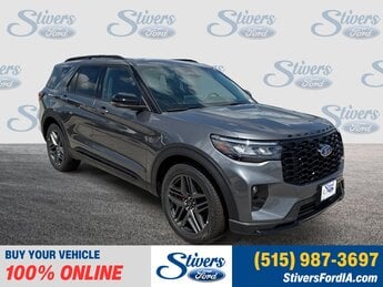 2025 Ford Explorer ST Automatic 3.0L EcoBoost V6 Engine 4 Door 4X4