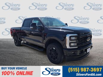 2025 Agate Black Metallic Ford Super Duty F-250 SRW 4X4 Automatic Truck