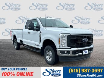 2025 Oxford White Ford Super Duty F-350 SRW XL Automatic Truck Power Stroke 6.7L V8 DI 32V OHV Turbodiesel Engine