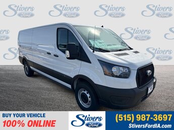 2025 Oxford White Ford Transit-250 Base Van 3 Door Automatic RWD 3.5L V6 Flex Fuel Engine