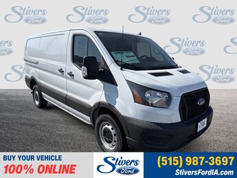 2025 Oxford White Ford Transit-250 Base Automatic Van RWD 3.5L V6 Flex Fuel Engine 3 Door