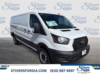 2025 Oxford White Ford Transit-250 Base 3 Door RWD 3.5L V6 Flex Fuel Engine Automatic