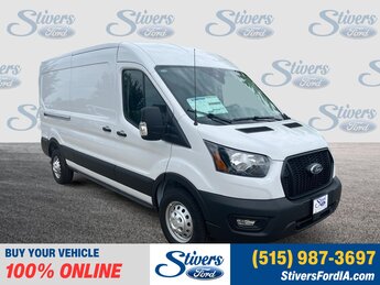 2025 Oxford White Ford Transit-250 Base Automatic 3.5L V6 Flex Fuel Engine AWD Van