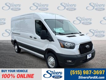 2025 Oxford White Ford Transit-250 Base 3 Door 3.5L V6 Flex Fuel Engine Automatic