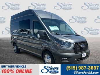 2025 Carbonized Gray Metallic Ford Transit-350 Base AWD Automatic Van