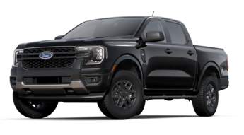 2024 Shadow Black Ford Ranger XLT 4X4 Automatic Truck EcoBoost 2.3L I4 GTDi DOHC Turbocharged VCT Engine