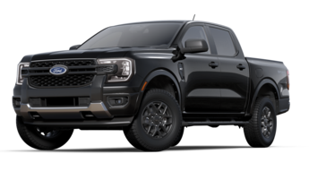 2024 Shadow Black Ford Ranger XLT 4X4 Automatic Truck EcoBoost 2.3L I4 GTDi DOHC Turbocharged VCT Engine
