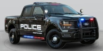 2024 Oxford White Ford F-150 Police Responder XL 3.5L V6 Engine Automatic 4 Door Truck