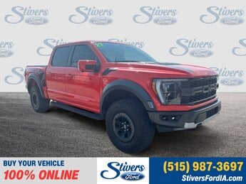2023 Code Orange Metallic Ford F-150 Raptor Truck 4X4 Automatic