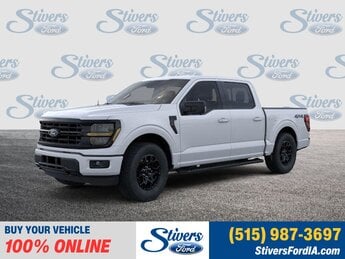 2025 Ford F-150 XLT 4 Door Truck 3.5L PowerBoost Full-Hybrid V6 Engine 4X4 Automatic