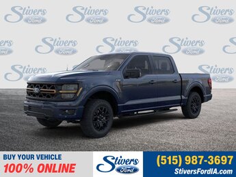 2025 Antimatter Blue Metallic Ford F-150 Tremor Truck 4X4 Automatic 4 Door 5.0L V8 Engine