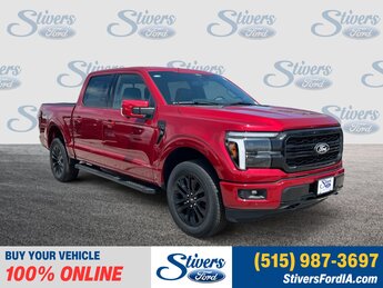2025 Ford F-150 Lariat Truck 4 Door 3.5L PowerBoost Full-Hybrid V6 Engine