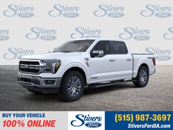 2025 Ford F-150 Lariat Automatic 4X4 3.5L PowerBoost Full-Hybrid V6 Engine Truck