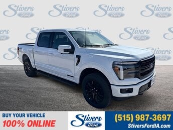 2025 Star White Metallic Tri-Coat Ford F-150 Lariat Automatic 4 Door 4X4