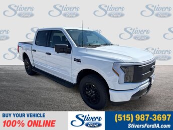 2025 Oxford White Ford F-150 Lightning XLT Truck 4 Door AWD Automatic Electric Motor Engine