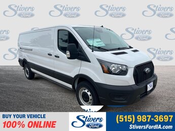 2024 Oxford White Ford Transit-150 Base RWD Automatic 3.5L V6 Flex Fuel Engine 3 Door Van