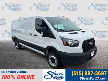 2024 Oxford White Ford Transit-150 Base RWD Automatic 3.5L V6 Flex Fuel Engine 3 Door Van