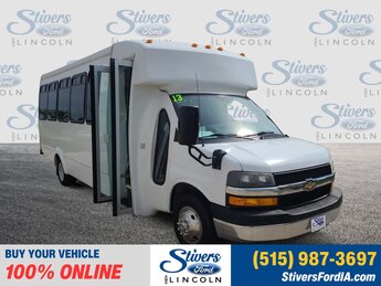 2013 Summit White Chevrolet Express 4500 Base 2 Door 6.0L V8 Engine RWD