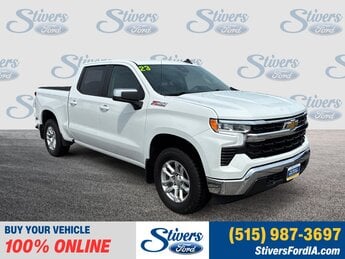 2023 Summit White Chevrolet Silverado 1500 LT Automatic Truck 4X4