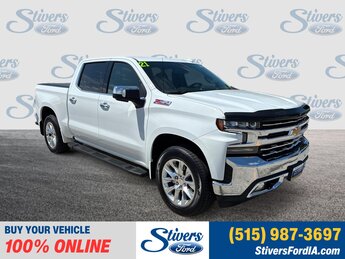 2021 Chevrolet Silverado 1500 LTZ 4X4 Automatic EcoTec3 5.3L V8 Engine 4 Door Truck