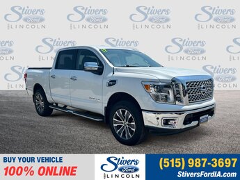 2017 Nissan Titan SL 5.6L V8 Engine Automatic Truck 4 Door 4X4