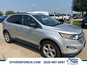 2015 Ingot Silver Ford Edge SE Automatic 4 Door 3.5L V6 Ti-VCT Engine SUV FWD