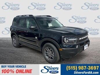 2025 Shadow Black Ford Bronco Sport Big Bend 4 Door 4X4 SUV