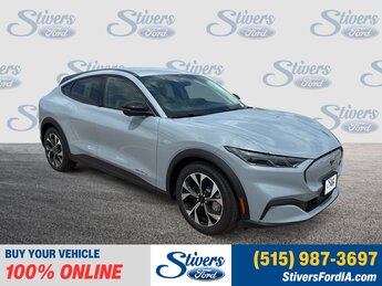 2025 Glacier Gray Metallic TriCoat Ford Mustang Mach-E Select Automatic 4 Door SUV AWD Dual Electric Motor Engine