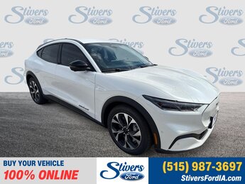 2024 Star White Metallic Tri-Coat Ford Mustang Mach-E Select Automatic Dual Electric Motor Engine SUV 4 Door