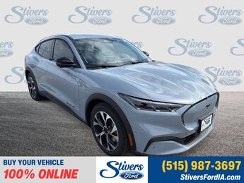 2024 Glacier Gray Metallic TriCoat Ford Mustang Mach-E Select 4 Door SUV Dual Electric Motor Engine
