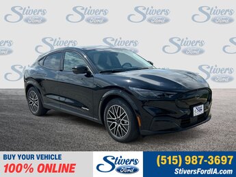 2025 Shadow Black Ford Mustang Mach-E Premium SUV Automatic Dual Electric Motor Engine 4 Door AWD