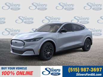 2025 Glacier Gray Metallic TriCoat Ford Mustang Mach-E Premium 4 Door SUV AWD Automatic