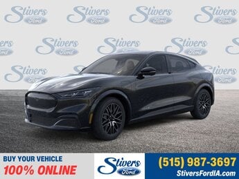 2025 Shadow Black Ford Mustang Mach-E Premium AWD Dual Electric Motor Engine SUV