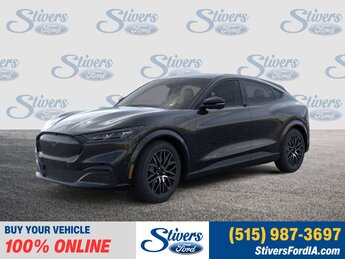 2025 Shadow Black Ford Mustang Mach-E Premium 4 Door Automatic SUV AWD Dual Electric Motor Engine