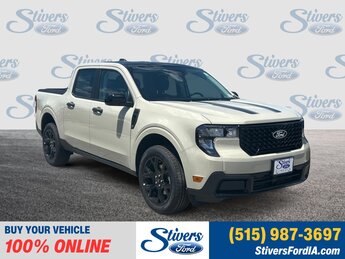 2025 Desert Sand Ford Maverick XLT EcoBoost 2.0L I4 GTDi DOHC Turbocharged VCT Engine Automatic (CVT) AWD Truck 4 Door