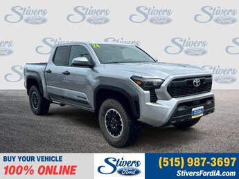2024 Celestial Silver Metallic Toyota Tacoma TRD Off-Road 4 Door 4X4 Truck Automatic