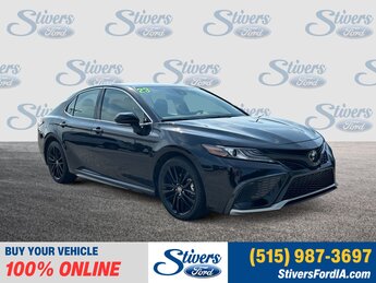 2023 Black Toyota Camry XSE Sedan 2.5L I4 DOHC 16V Engine FWD 4 Door Automatic