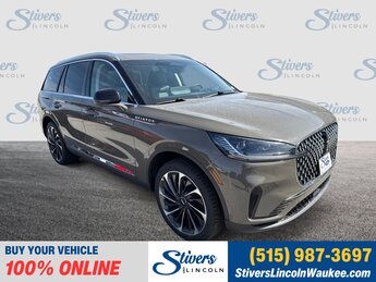 2025 Harbor Gray Clearcoat Lincoln Aviator Reserve 4 Door 3.0L V6 Engine AWD SUV